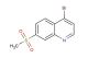 4-bromo-7-(methylsulfonyl)quinoline