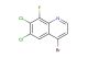 4-bromo-6,7-dichloro-8-fluoroquinoline
