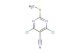 4,6-dichloro-2-(methylthio)pyrimidine-5-carbonitrile