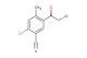 5-(2-bromoacetyl)-2-chloro-4-methylbenzonitrile