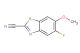 5-fluoro-6-methoxybenzo[d]thiazole-2-carbonitrile