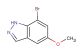 7-bromo-5-methoxy-1H-indazole