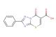 7-oxo-2-phenyl-7H-[1,2,4]triazolo[5,1-b][1,3]thiazine-6-carboxylic acid