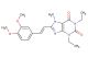 8-[(E)-2-(3,4-dimethoxyphenyl)ethenyl]-1,3-diethyl-7-methyl-purine-2,6 -dione