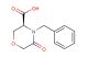 (S)-4-benzyl-5-oxomorpholine-3-carboxylic acid