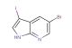 5-bromo-3-iodo-1H-pyrrolo[2,3-b]pyridine