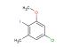 5-chloro-2-iodo-1-methoxy-3-methylbenzene