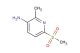 2-methyl-6-(methylsulfonyl)pyridin-3-amine