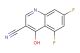 5,7-difluoro-4-hydroxyquinoline-3-carbonitrile