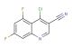 4-chloro-5,7-difluoroquinoline-3-carbonitrile