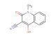 4-hydroxy-1-methyl-2-oxo-1,2-dihydroquinoline-3-carbonitrile