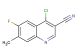 4-chloro-6-fluoro-7-methylquinoline-3-carbonitrile