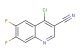 4-chloro-6,7-difluoroquinoline-3-carbonitrile