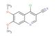 4-chloro-6,7-dimethoxyquinoline-3-carbonitrile