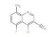 4-chloro-5-fluoro-8-methylquinoline-3-carbonitrile
