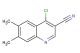 4-chloro-6,7-dimethyl-quinoline-3-carbonitrile
