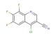 4-chloro-6,7,8-trifluoroquinoline-3-carbonitrile