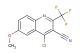 4-chloro-6-methoxy-2-(trifluoromethyl)quinoline-3-carbonitrile
