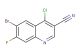 6-bromo-4-chloro-7-fluoroquinoline-3-carbonitrile