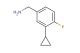 (3-cyclopropyl-4-fluorophenyl)methanamine