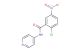 2-chloro-5-nitro-N-(pyridin-4-yl)benzamide