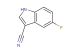 5-fluoro-1H-indole-3-carbonitrile