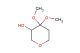 4,4-dimethoxytetrahydro-2H-pyran-3-ol