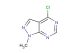 4-chloro-1-methyl-1H-pyrazolo[3,4-d]pyrimidine