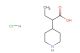2-(piperidin-4-yl)butanoic acid hydrochloride