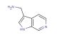 (1H-pyrrolo[2,3-c]pyridin-3-yl)methanamine