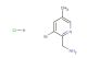 (3-bromo-5-methylpyridin-2-yl)methanamine hydrochloride