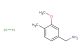 (3-methoxy-4-methylphenyl)methanamine hydrochloride