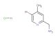 (5-bromo-4-methylpyridin-2-yl)methanamine hydrochloride