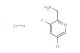 (5-chloro-3-fluoropyridin-2-yl)methanamine hydrochloride