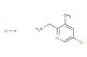 (5-chloro-3-methylpyridin-2-yl)methanamine hydrochloride