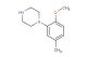 1-(2-methoxy-5-methylphenyl)piperazine