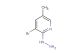 1-(3-bromo-5-methylpyridin-2-yl)hydrazine