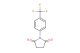 1-(4-(trifluoromethyl)phenyl)pyrrolidine-2;5-dione