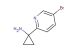 1-(5-bromopyridin-2-yl)cyclopropanamine
