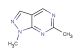 1,6-dimethyl-1H-pyrazolo[3,4-d]pyrimidine