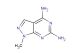 1-methyl-1H-pyrazolo[3,4-d]pyrimidine-4;6-diamine