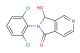 2-(2,6-dichlorophenyl)-2,3-dihydro-3-hydroxypyrrolo[3,4-c]pyridin-1-one