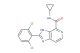 2-(2,6-dichlorophenyl)-N-cyclopropyl-3H-imidazo[4,5-c]pyridine-4-carboxamide