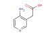 2-(4-aminopyridin-3-yl)acetic acid