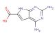 2,4-diamino-7H-pyrrolo[2,3-d]pyrimidine-6-carboxylic acid