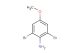 2,6-dibromo-4-methoxybenzenamine