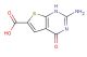 2-amino-1,4-dihydro-4-oxothieno[2,3-d]pyrimidine-6-carboxylic acid