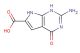 2-amino-4,7-dihydro-4-oxo-1H-pyrrolo[2,3-d]pyrimidine-6-carboxylic acid
