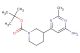 tert-butyl 3-(6-amino-2-methylpyrimidin-4-yl)piperidine-1-carboxylate