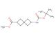 6-[(tert-butoxycarbonyl)amino]spiro[3.3]heptane-2-carboxylic acid methyl ester
